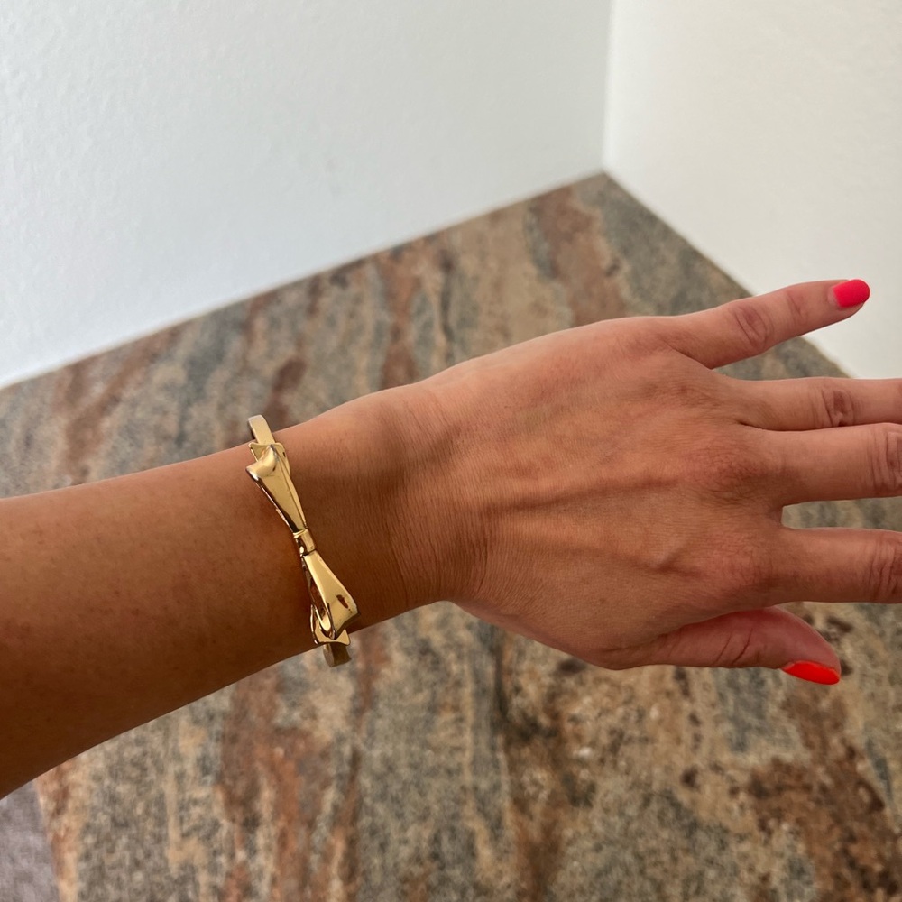 Kate Spade Gold Bow Bracelet